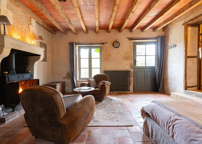 De Charme En Rez De Jardin